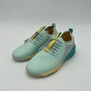 Stylish Mint and Yellow Women's Athletic Shoes